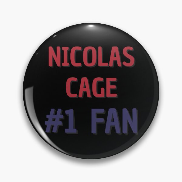 Item preview, Nicholas Cage - #1 Fan designed and sold by Rybariuns.