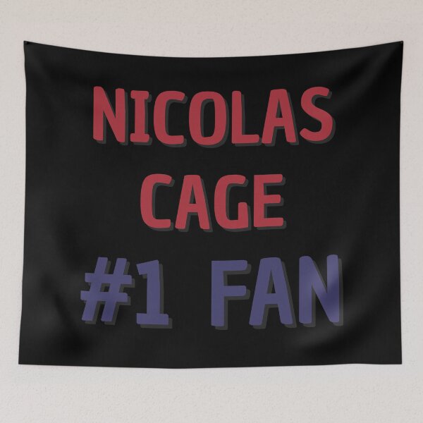 Item preview, Nicholas Cage - #1 Fan designed and sold by Rybariuns.