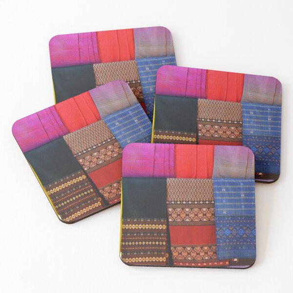 Item preview, Indain Slik  Saree Patchwork Pattern designed and sold by designforum1968.