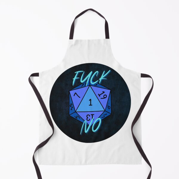Item preview, Fuck NO! designed and sold by TheGuildDnDClub.