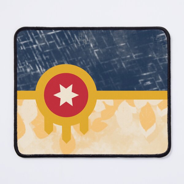 Item preview, tulsa flag designed and sold by Alizo Antique.