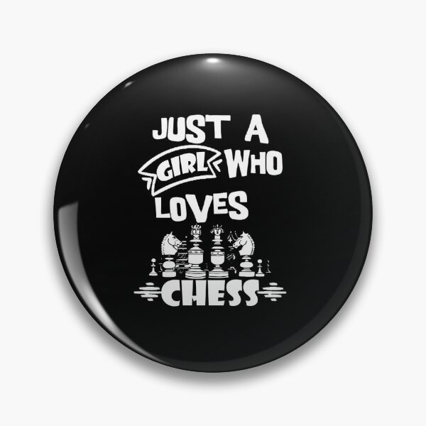 Item preview,  Just a girl who loves chess t shirts, just a girl who loves chess phone cases, just a girl who loves chess packpack, just a girl who loves chess mug, just a girl who loves chess leggings  designed and sold by Poussyarts.