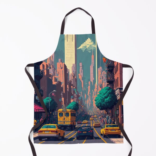 Item preview, New York Pixel art designed and sold by mutasimmh.