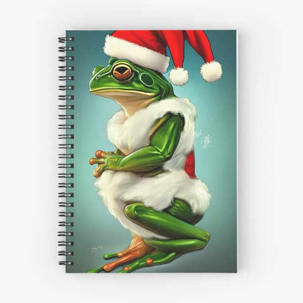Item preview, Kawaii Frog Christmas Cute designed and sold by ShopSunday.