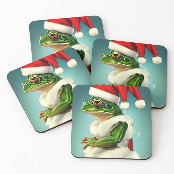 Item preview, Kawaii Frog Christmas Cute designed and sold by ShopSunday.
