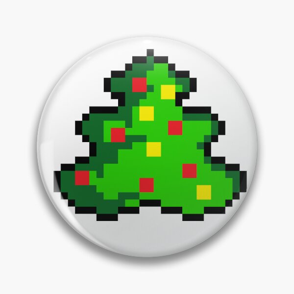 Item preview, Christmas tree pixel art designed and sold by Gabriele Marcucci.