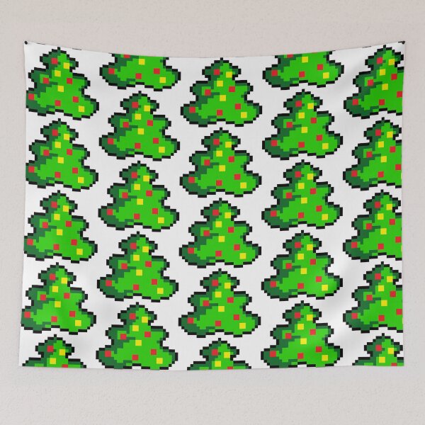 Item preview, Christmas tree pixel art designed and sold by Gabriele Marcucci.