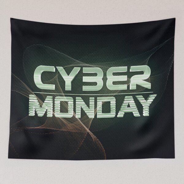 Item preview, Cyber Monday Typography Design designed and sold by ZiAttaArt.
