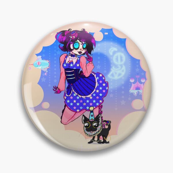 Item preview, Flying pastel mischief and a clowncat designed and sold by Ivané Darkmore.