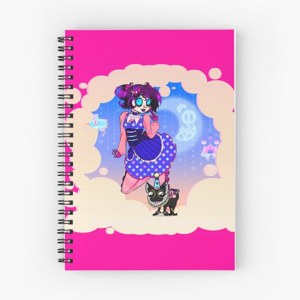 Item preview, Flying pastel mischief and a clowncat designed and sold by Ivané Darkmore.