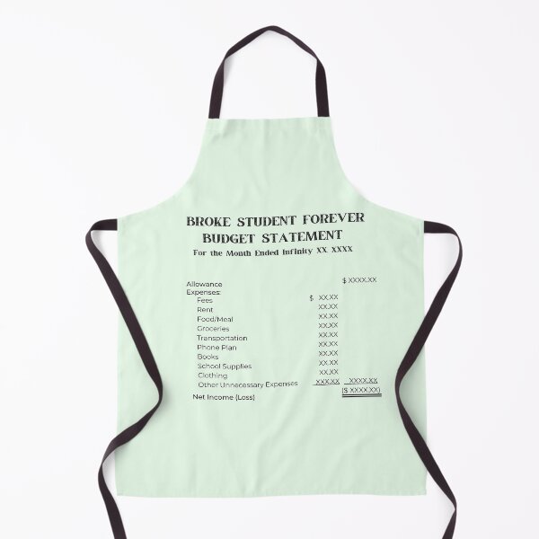 Item preview, Broke Student Forever - Income Statement designed and sold by DuqueJ.
