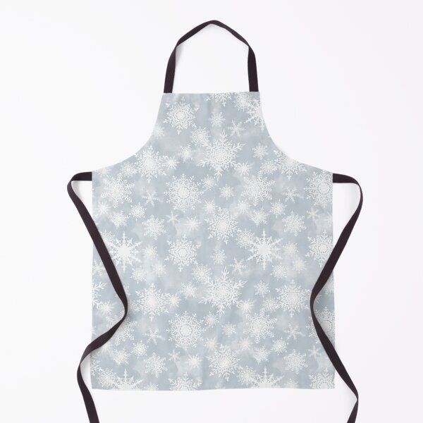 Item preview, Snowflakes . White Lacy snowflakes on a light grey designed and sold by marinaklykva.