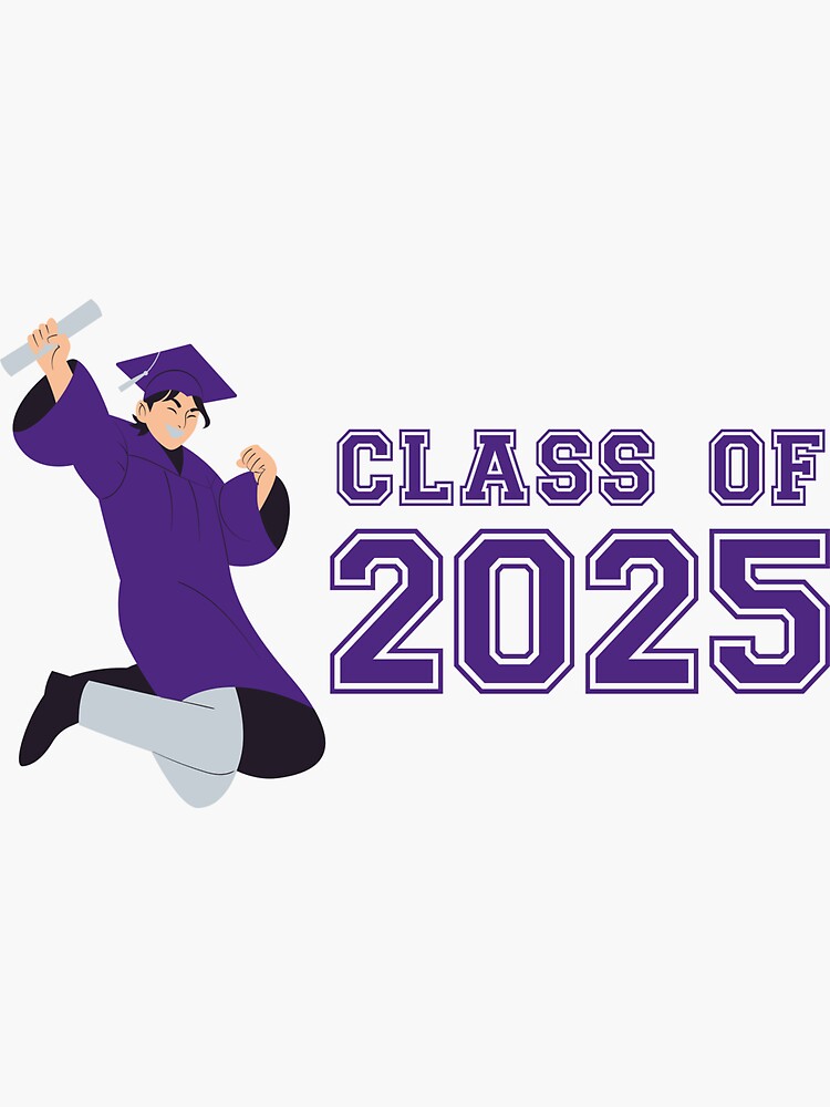 "Class Of 2025 Graduation Congratulations" Sticker for Sale by