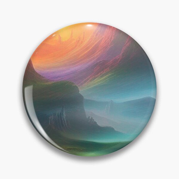 Item preview, Peaceful World With Colorful View designed and sold by VitalDesigner.