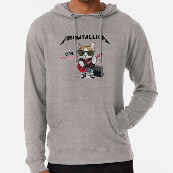Meowtallica Sweatshirts Hoodies for Sale Redbubble