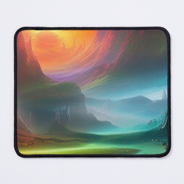 Item preview, Peaceful World With Colorful View designed and sold by VitalDesigner.