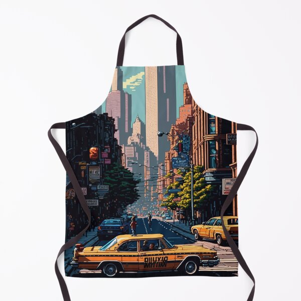 Item preview, New York Pixel art designed and sold by mutasimmh.
