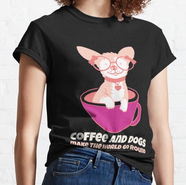 Dogs & Coffee Make Me Less Murdery T-Shirt – DigandBark