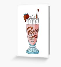 Pop’s Milkshake / Riverdale Greeting Card