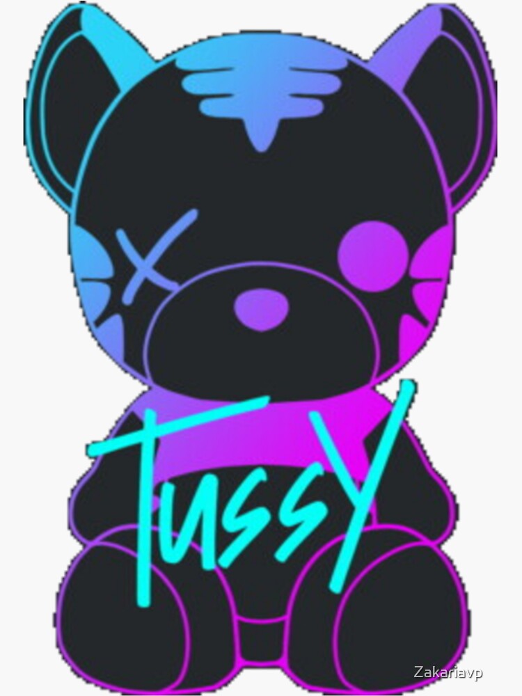 "Tussy games " Sticker for Sale by Zakariavp | Redbubble