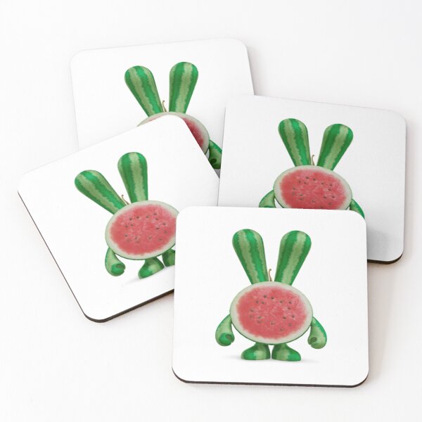 Aperçu de l'œuvre Jouet d'art NFT "Yami - Pastèque". créée et vendue par ErisMerch.