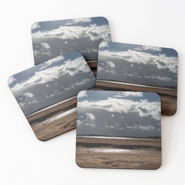 Item preview, Ominous clouds and sunshine over Bannow Island, County Wexford, Ireland designed and sold by AndrewJonesFoto.