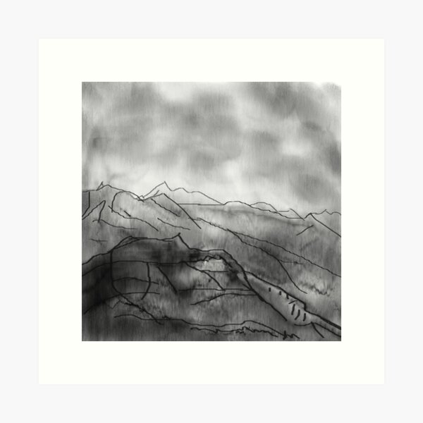 Item preview, Mountainous vista designed and sold by thebigG2005.