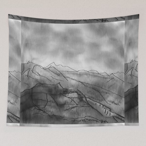 Item preview, Mountainous vista designed and sold by thebigG2005.