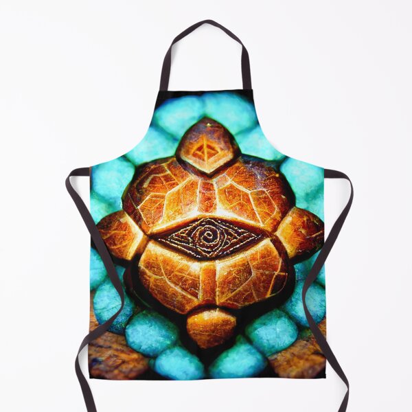 Item preview, Iridescent Blue Turtle Mandala - spiritual art spiritual artwork spirituality wellness well-being designed and sold by LvSoulCreations.