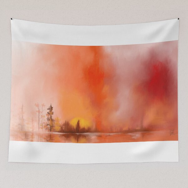Item preview, Land on fire designed and sold by Greyworkz.