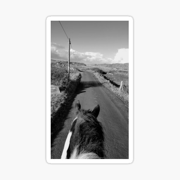 A ride on the Isle Sticker
