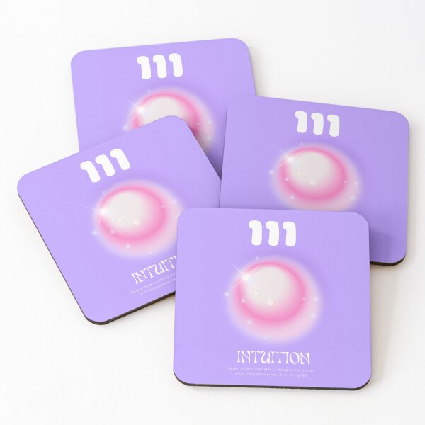 Item preview, 111 Angel Number - Intuition Aesthetic Print  designed and sold by sunbeamstudios.