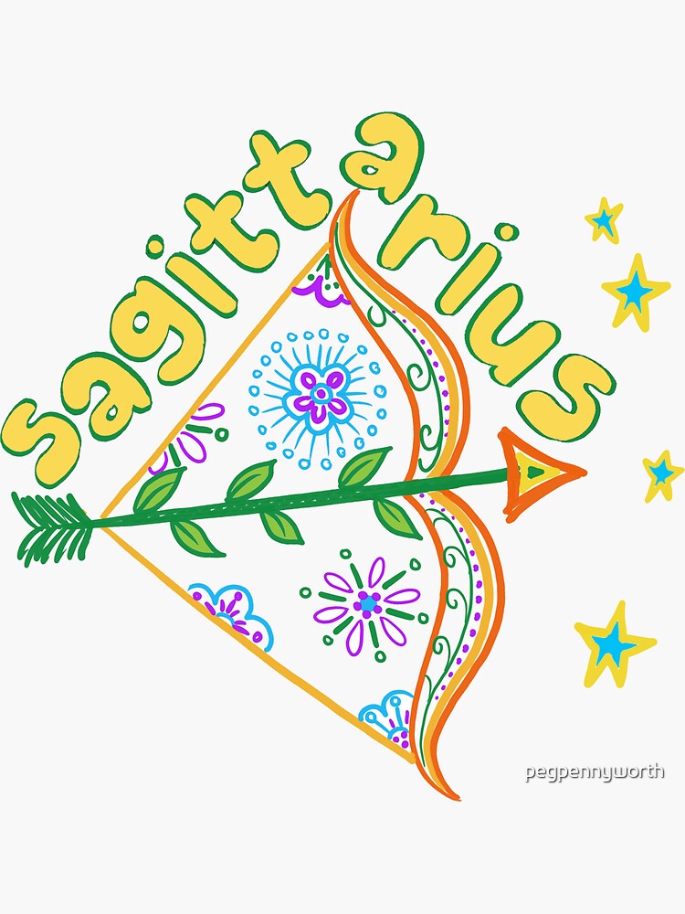 "Sagittarius Sign, Zodiac Design, Birth Sign Sagittarius, Zodiac Sign