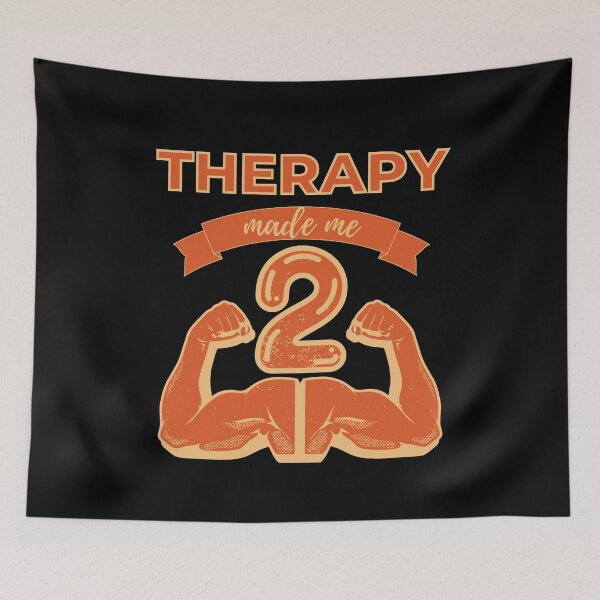 Item preview, Therapy Made Me Too Strong designed and sold by designerpriti.