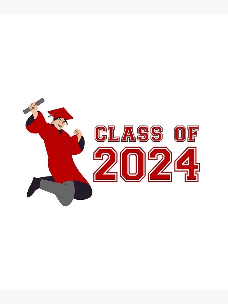 "Class Of 2024 Graduation Congratulations" Poster for Sale by