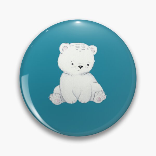 Item preview, Cute Polar bear baby designed and sold by cutefairyland.