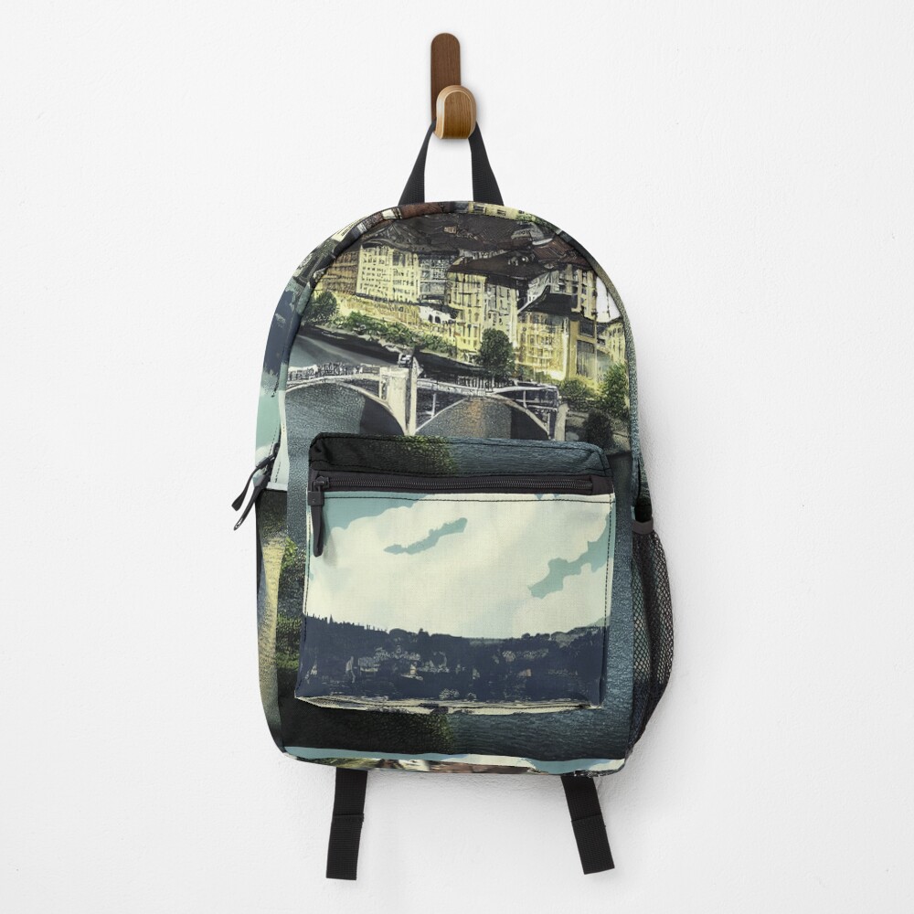 Vista previa del artículo con la obra «Mochila», diseñado y vendido por ComicsFactory.