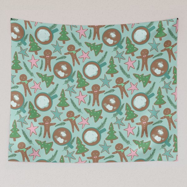 Item preview, Cookies and Cocoa Pattern designed and sold by GrousyGirl.