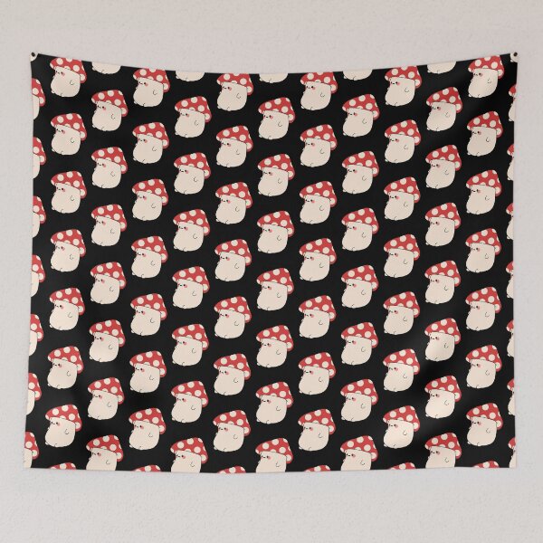 Item preview, Cute Kawaii Chubby Chonky Couch Potato Mushroom designed and sold by Annisa Yuwanda.