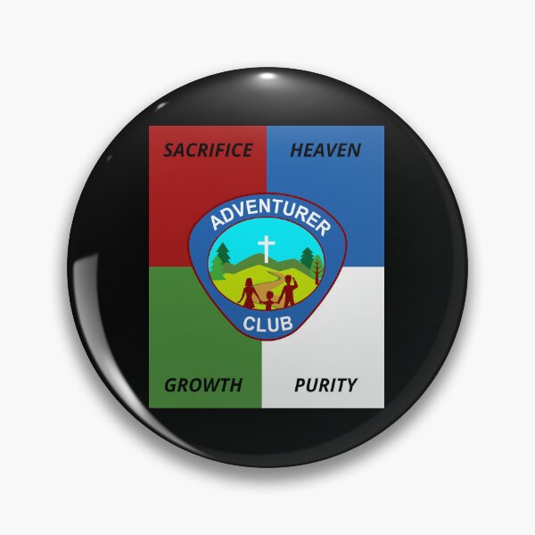 Item preview, Adventurer Club Colourful sticker designed and sold by Just Christianity.