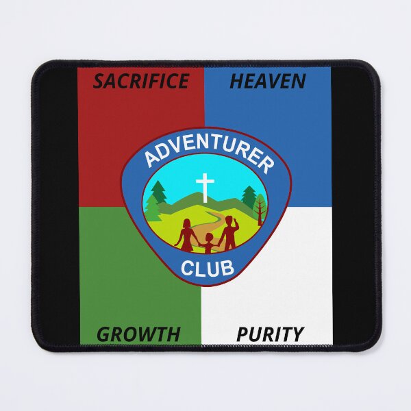 Item preview, Adventurer Club Colourful sticker designed and sold by Just Christianity.