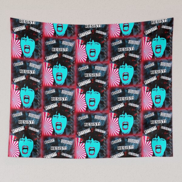 Item preview, RESIST - Feminist Artwork - Orginal Colours designed and sold by Beatrice Roberts.