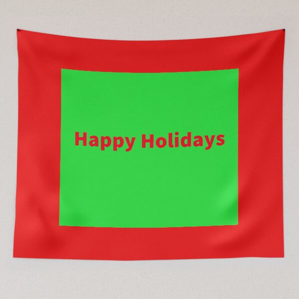 Item preview, Simple "HAPPY HOLIDAYS" greeting designed and sold by TechLaughs.