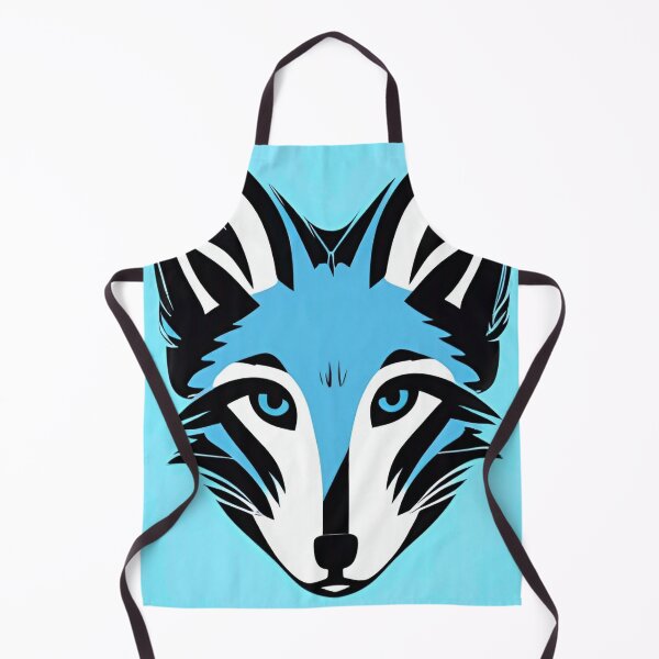 Artikelvorschau, Blauer Fuchs Retro entworfen und verkauft von ShopSunday.