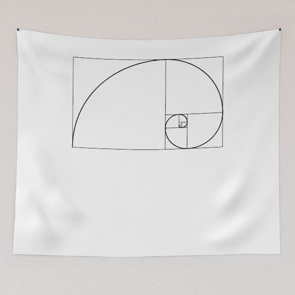 Item preview, Fibonacci Spiral Fibonacci Sequence Golden Ratio designed and sold by Alex2201.