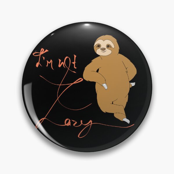 Item preview, Lassssy sloth designed and sold by CHHAYA-ARTS.