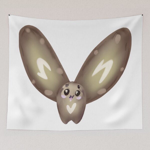 Item preview, Cute Moth Drawing designed and sold by WeHeartAnimals.