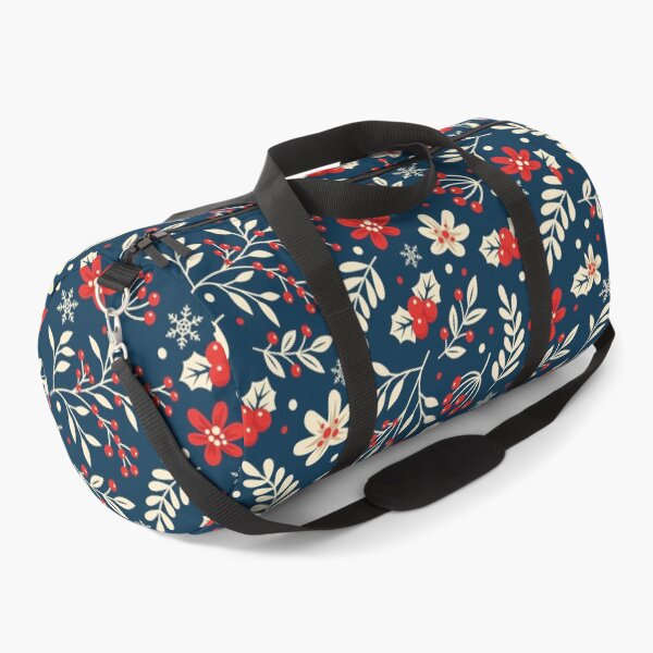 Item preview, Dark Blue, Red & marrow Floral Pattern designed and sold by Evanka.
