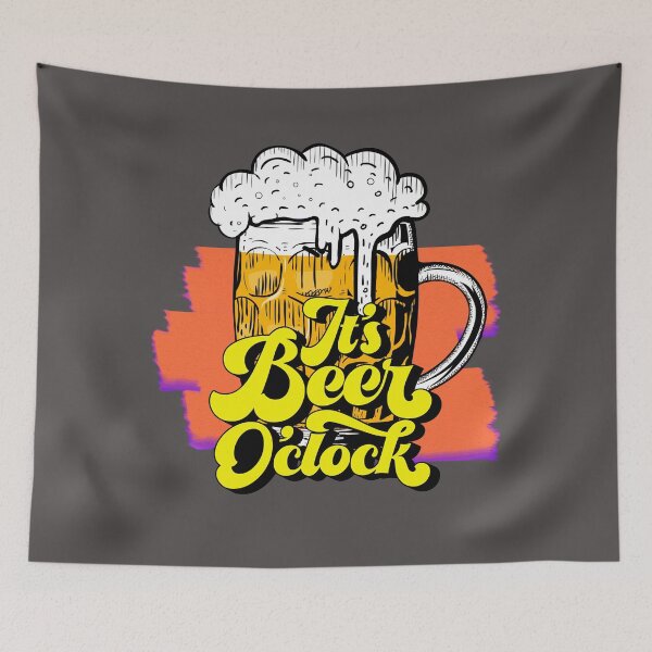Item preview, It´s beer o´clock designed and sold by rafaellima88.