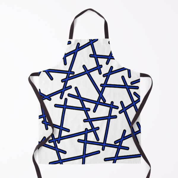 Item preview, Abstract geometric pattern - blue. designed and sold by K.S ART.